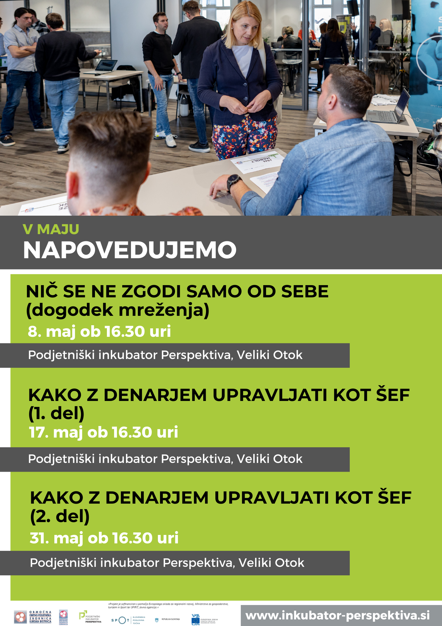 v maju 2023 napovedujemo